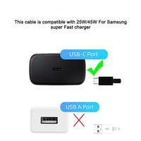 Câble de charge rapide PD3.0 25W C C pour Samsung Galaxy Note 20 Ultra Blanc 1m Accessoire de téléphone compatible avec ordinateur, écouteurs, iPhone