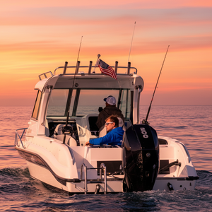 Yacht de pêche sportive en fibre de verre de 7,2 m avec moteur hors-bord pour les <span class=keywords><strong>loisirs</strong></span> et les divertissements en rivière et en mer - Product Image 1