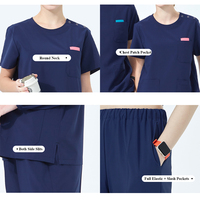 Tenues Médicales Extensibles pour Infirmières et Professionnels de Santé – Uniformes Médicaux pour Femmes et Hommes – Tenues Sanitaires pour Cliniques, Infirmières, Médecins, Chirurgiens, Vétérinaires