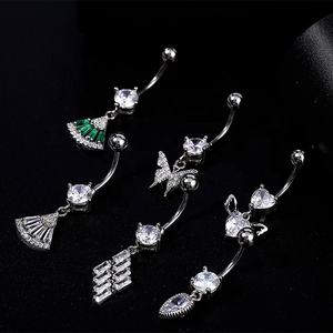 Upport 1 CS Surgical teteel IRCON utterutterfly exy Pewelry omen Elly Ring Avel Ring - Product Image 6