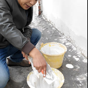 強維工場直販 耐水性内装壁用 水性高級弾性クリーニング高強度モルタル - Product Image 3