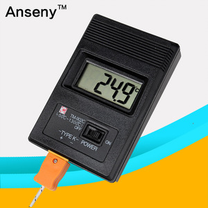 Termómetro electrónico industrial con pantalla digital 902C, medidor de temperatura de alta precisión de 3V y 9V, termopar ABS de alta temperatura - Product Image 4