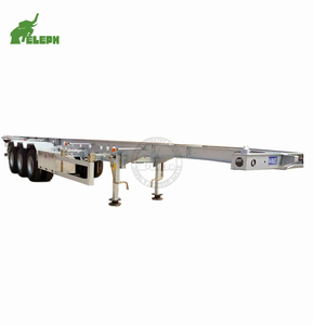3 trục Trailer Chassis <span class=keywords><strong>container</strong></span> Trailer xương cho Giao thông vận tải Heavy Duty 07 - Product Image 3