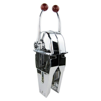 Commande d'accélérateur de bateau universelle à levier unique et double en alliage de zinc Marine Twin Lever Engine Throttle Control