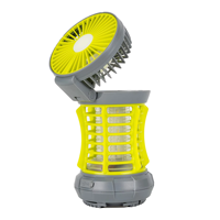Lanterne de camping LED 3-en-1 DREAMS'LIGHT avec anti-moustiques et ventilateur, lumière extérieure rechargeable et lumineuse, certifiée CE RoHS