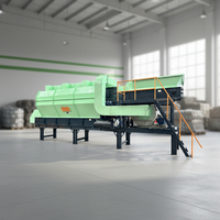 Industrieller Windsieb für Mischabfallrecycling mit Motor & Getriebekomponenten Hohe Trennrate 99% CE-Zertifiziert