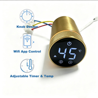 Controlador de Temperatura OEM/ODM, Termostato Digital Programable para Secar Toallas, Controlador de Temperatura con Perilla