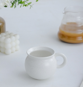 Tasses en porcelaine FENN <span class=keywords><strong>de</strong></span> haute qualité 300 ml – Mignonnes tasses à <span class=keywords><strong>café</strong></span> en céramique ventrues pour cadeaux - Product Image 4