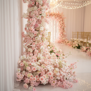 زهور اصطناعية بلاستيكية مصنوعة يدويًا بالجملة - ورود مختلطة واقعية بأسلوب طبيعي وصديقة للبيئة - Product Image 1