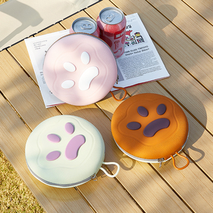 बेफू नई 2-इन-1 ढहने योग्य सिलिकॉन कुत्ते यात्रा कटोरे पोर्टेबल पालतू भोजन पानी के कटोरे फोल्डेबल बिल्ली खाना - Product Image 6