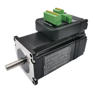 2N.m RS485 kommunikation 1000PPR encoder nema 23 integrierter stufenmotor hybrid stufenmotor