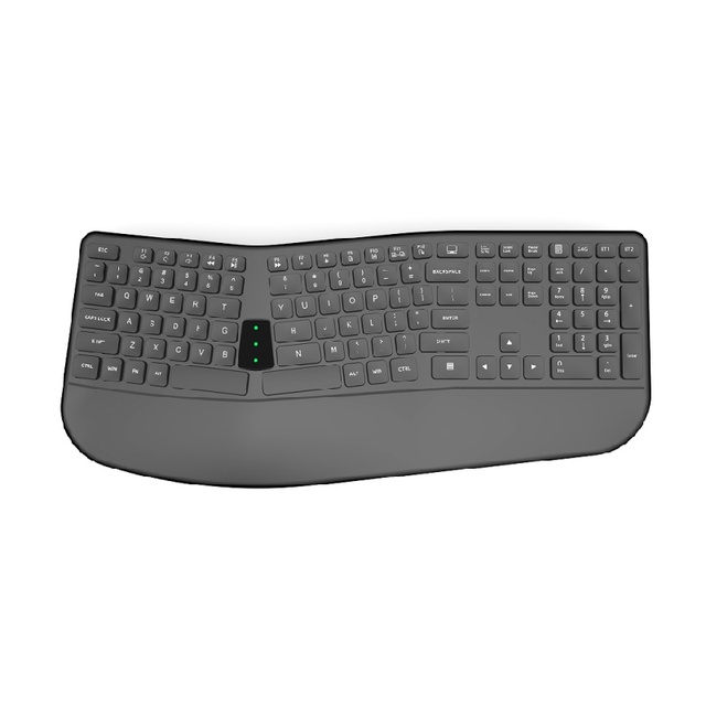 DualMode Wireless Ergonomic Split Keyboard for Windows/   2.4G & BT Split Keyboard with Comfort Typing French Layout Available
