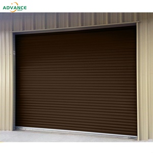 Cửa cuốn thép an toàn cho cửa chống trộm bằng kim loại với tùy chọn thanh đục lỗ cho khả năng hiển thị - Product Image 3