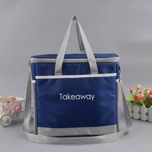 Grande boîte à lunch pour adultes pour femmes et hommes avec bandoulière réglable Sac à lunch isotherme réutilisable - Product Image 6