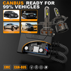 Faros LED para Auto de Alta Potencia 160W 12V 20000LM 6000K IP68 Impermeables, Bombillas H1 H4 H7 9005 9006 para Auto y Motocicleta - Product Image 6