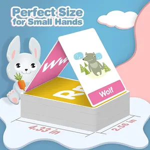 Tarjetas Flash educativas para bebés de 0 a 36 meses, blanco y negro, tarjeta de juego <span class=keywords><strong>ABC</strong></span> - Product Image 1