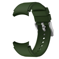 Bracelet de montre en silicone de style officiel en stock pour Samsung Galaxy Watch4, bracelet de remplacement pour montre connectée
