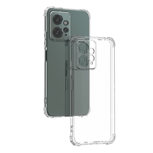 Für Redmi Note 12 4G Clear Case, stoß dämpfende verstärkte Ecken Anti-Scratch Soft TPU Phone Cover Case für Redmi Note 12 4G - Product Image 1