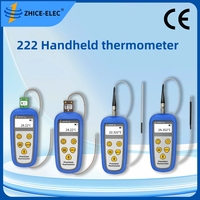 Handheld T Type Thermocouple Thermometer 0.01C Resolution Logger for Ultra Low Freezer Cryogenic Measurement