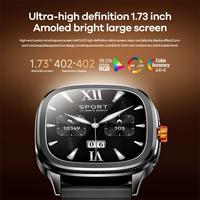 Montre Connectée Sport Remax Ovale pour Femme, Suivi d'Activité Bluetooth, Montre Téléphone Intelligente IP68 Amoled Étanche