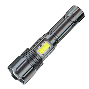 热卖设计新技术XHP50远程发光二极管USB充电手电筒可聚焦最强大的发光二极管手电筒