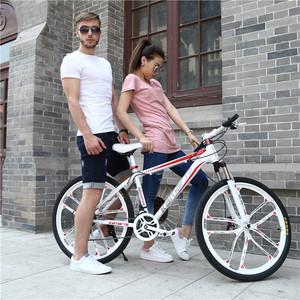 Vélo VTT pliant à suspension intégrale de 26 pouces produit promotionnel avec frein à disque 21 vitesses fourche en alliage d'aluminium pédales ordinaires - Product Image 6