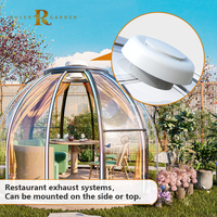 Domo casa al aire libre restaurante comedor jardín fiesta habitación burbuja casa claro al aire libre transparente iglú policarbonato cúpula Hotel