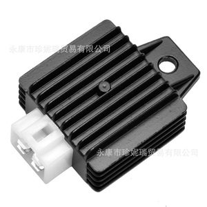 Redresseur à ondes complètes Yongkang Zhen NIRUI GY6 50 125 150CC 12V 4 broches noir pour réparation de VTT et scooter de plage - Product Image 1