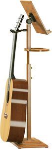 Estante <span class=keywords><strong>de</strong></span> soporte <span class=keywords><strong>de</strong></span> música <span class=keywords><strong>de</strong></span> bambú con bandeja, Clip <span class=keywords><strong>para</strong></span> guitarra, organizador <span class=keywords><strong>de</strong></span> <span class=keywords><strong>partituras</strong></span> <span class=keywords><strong>de</strong></span> madera <span class=keywords><strong>para</strong></span> Conductor, <span class=keywords><strong>atril</strong></span>, violín, Piano, ukelele - Product Image 2