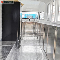 VÉRITÉ Offre Spéciale rue cuisine extérieure remorque alimentaire entièrement équipée camion de nourriture mobile à vendre aux états-unis