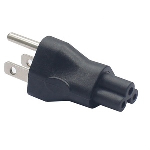 Adaptador de Corriente Industrial IEC 320 C6 Macho Tipo Mickey Mouse, Enchufe Macho C6 de 3 Pines para EE. UU., Corriente Nominal 10A, Enchufe NEMA 5-15P - Product Image 6