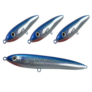 Leurre <span class=keywords><strong>de</strong></span> pêche personnalisé GT gros gibier pêche à la traîne bâton appât crayon leurre 3D yeux <span class=keywords><strong>de</strong></span> poisson truite appâts accessoires <span class=keywords><strong>de</strong></span> pêche leurres durs - Product Image 2