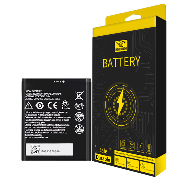 High Quality 2660mAh 3.8V Li3826T43P4h705949 Replacement Battery for Blade A530/A606/BA530/BA530 L210 Mobile Phone in Stock