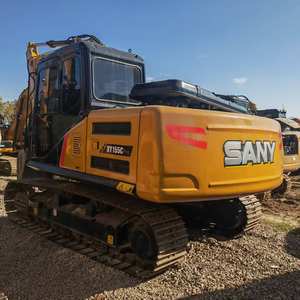 Bon marché, bonne pelle originale et d'occasion Sany Sy155C SY155H, pelle hydraulique sur chenilles de 15 tonnes, Sany 155, pelle Sany Sy155c d'occasion - Product Image 4