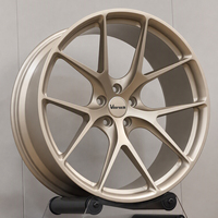 Jantes Viorock personnalisées à fond profond concave noir mat 17 18 19 20 pouces 4*100 5*100 5*114.3 pour voitures particulières BMW M3 Audi RS3