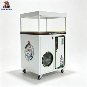 Équipement <span class=keywords><strong>de</strong></span> jeu d'arcade <span class=keywords><strong>de</strong></span> bureau attrayant pour les zones d'activités pour enfants, mini-machine à griffes portable à monnayeur - Product Image 4