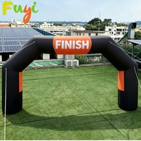 Arche gonflable coupe-vent, imperméable et durable pour événements sportifs
