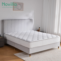 Matelas à ressorts ensachés double hybride - Ferme et moderne, 25 cm d'épaisseur avec garantie de 10 ans - Meilleure vente