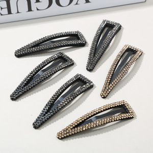 Ensemble de barrettes à cheveux en strass faits à la main, tendance et doux, pour accessoires de cheveux avec clip pour <span class=keywords><strong>frange</strong></span> cassée - Product Image 4