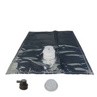 Sachets de sirop BIB de qualité supérieure, étanches et de qualité alimentaire, en PE, pour emballage de cola, 5 kg, 10 kg, 20 kg, avec valves.