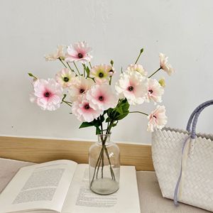 Flores Artificiales de Ranúnculo Mariposa, Seda de Alta Simulación, Decoración Moderna para Bodas y Hogar, Centro de Mesa Floral - Product Image 2