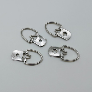Stainless Steel Quick Release Hanging Ring Single Hole Large Mounts For <b>Picture</b> Frame Decorative Use - Product Image 2