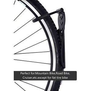 <span class=keywords><strong>Support</strong></span> <span class=keywords><strong>mural</strong></span> pour vélo personnalisable, gain de place, <span class=keywords><strong>support</strong></span> <span class=keywords><strong>vertical</strong></span> pour vélo, <span class=keywords><strong>support</strong></span> <span class=keywords><strong>mural</strong></span> pour vélo à domicile et au garage - Product Image 4