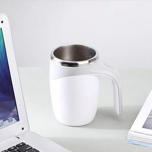 Tasse à café et lait électrique auto-mélangeuse 380 ml, rechargeable, avec agitateur magnétique automatique, tasse mélangeuse à batterie, tasse auto-agitante - Product Image 2