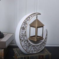 Statue en résine de la Kaaba, mosquée islamique, décoration de table de bureau, cadeaux, artisanat du Moyen-Orient, décoration intérieure pour le salon