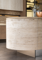 Gabinete de Cocina Moderno de Diseño Song con Puertas de Madera Contrachapada, Diseño de Panel de Madera, Uso Comercial, Garantía de 5 Años, Tamaño y Color Personalizables