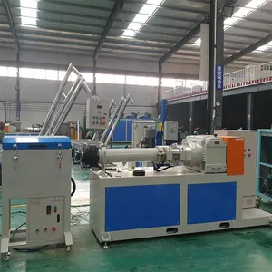 Silicone Extruder 2 Compound Extrusion Line Silicone Braiding Hose Making Machine