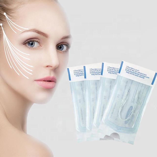 Водорастворимая коллагеновая радар Noneedle, шелковая Белковая линия, бесшовная Волшебная нить для подтяжки и подтяжки кожи