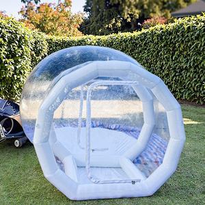 Château gonflable en PVC blanc pour l'extérieur, maison à bulles, fête de mariage, jeu pour enfants à vendre - Product Image 5