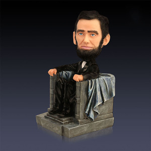 Tổng Thống Mỹ <span class=keywords><strong>Abraham</strong></span> Lincoln bức tượng bức tượng bán thân tùy chỉnh Lincoln con số tác phẩm điêu khắc nhựa bức tượng Lincoln tưởng niệm quà tặng - Product Image 6